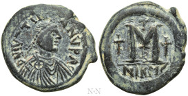 JUSTINIAN I (527-565). Follis. Nicomedia