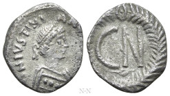 JUSTINIAN I (527-565). 250 Nummi - 1/2 Siliqua. Rome