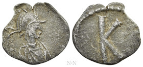 ANONYMOUS. Time of Justinian I (527-565). Half Siliqua. Constantinople