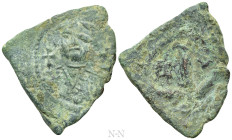 LEONTIUS (695-698). Decanummium. Constantinople. Dated RY 1 (695/6)