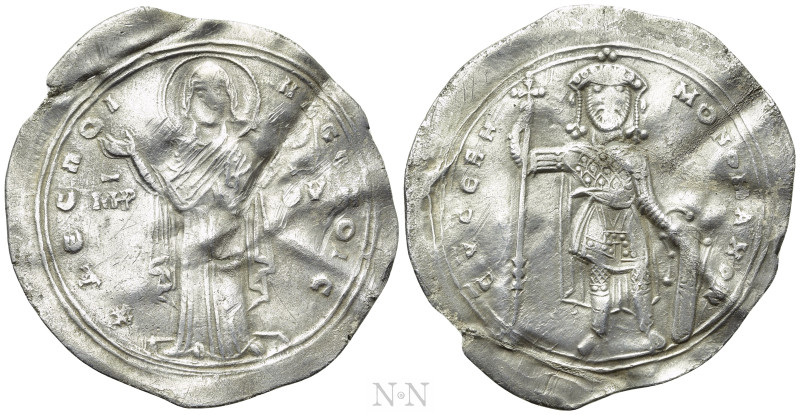 CONSTANTINE IX MONOMACHUS (1042-1055). Miliaresion. Constantinople. 

Obv: + Δ...