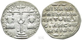 MICHAEL VII DUCAS with MARIA (1071-1078). Miliaresion. Constantinople