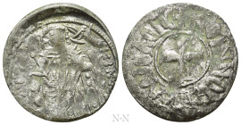 ANDRONICUS II PALAEOLOGUS (1282-1328). BI Tornese or 1/8 Basilikon. Constantinople