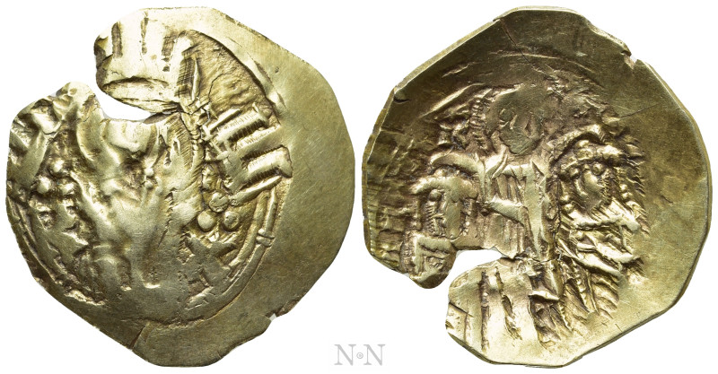 ANDRONICUS II with ANDRONICUS III (1282-1328). GOLD Hyperpyron. Constantinople. ...