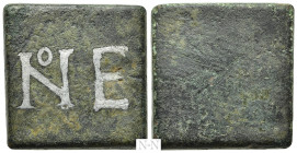 COIN WEIGHT (Circa 4th-6th centuries). Square Ae 5 Nomismata Weight