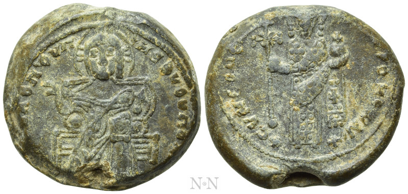 BULGARIA. First Empire. Simeon I 'the Great' (AD 893-927). Seal. 

Obv: Christ...