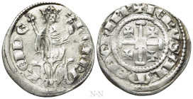 CRUSADERS. Cyprus. Henry II (Second reign, 1310-1324). Half Gros