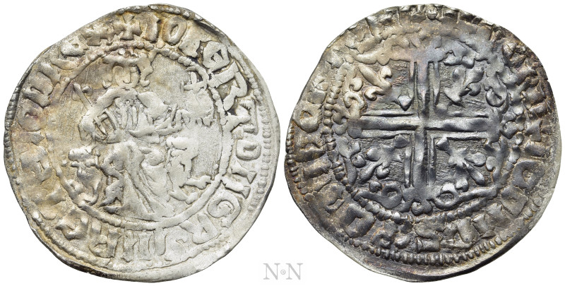 FRANCE. Provence. Robert of Anjou (1309-1343). Carlin. Contemporary imitation. ...