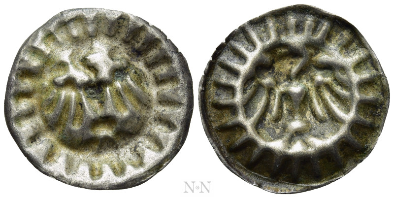 GERMANY. Brandenburg. Friedrich II (1440-1470). Hohlpfennig. 

Obv: Eagle faci...