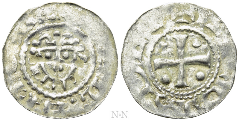 GERMANY. Jever. Hermann (1059-1086). Denar. 

Obv: + HEREMON. 
Crowned facing...