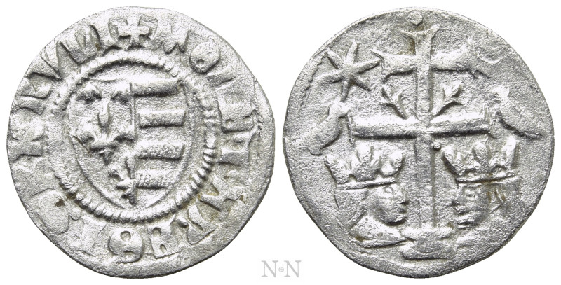 HUNGARY. Karl Robert (1308-1342). Denar. 

Obv: + MONЄTA RЄGIS KARVLI. 
Coat ...