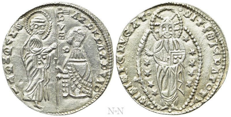 ISLAMIC. Beyliks of Western Asia Minor. Debased GOLD Ducat (After AD 1348). Late...