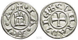 ITALY. Genova. Republic (1139-1339). Grosso da 4 Denari