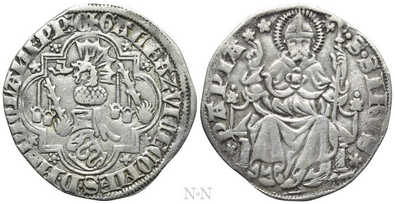 ITALY. Milano. Galeazzo II Visconti (1359-1378). Grosso. 

Obv: GALEAZ VICECOM...