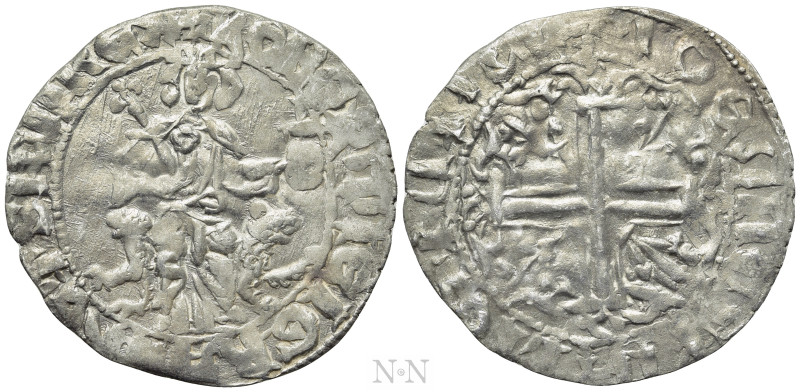 ITALY. Naples. Robert of Anjou (1309-1343). Gigliato. Contemporary imitation. 
...