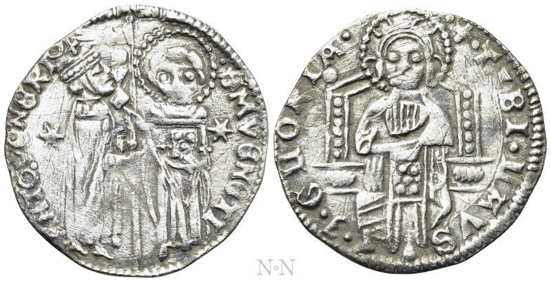 ITALY. Venice. Antonio Venier (1382-1400). Grosso. 

Obv: S M VENETI ANTO VENE...