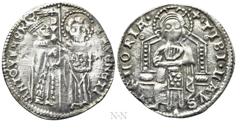 ITALY. Venice. Antonio Venier (1382-1400). Grosso. 

Obv: S M VENETI ANTO VENE...