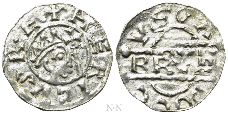 NETHERLANDS. Friesland. Bruno III van Brunswijk (1038-1057). Denar. Dokkum. 

...