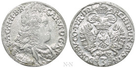 AUSTRIA. Karl VI (1711-1740). 3 Kreuzer (1724). Hall