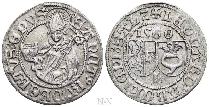 AUSTRIA. Salzburg. Leonhard von Keutschach (1495-1519). Batzen (1500). 

Obv: ...