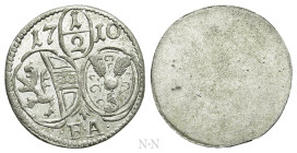 AUSTRIA. Salzburg. Franz Anton Fürst von Harrach (1709-1727). 1/2 Kreuzer (1710)