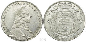 AUSTRIA. Salzburg. Hieronymus von Colloredo-Waldsee (Archbishop, 1772-1803). 20 Kreuzer (1786)