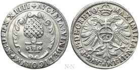 GERMANY. Augsburg. Maximilian II (1564-1576). 60 Kreuzer - Guldentaler (1574)