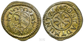 GERMANY. Nürnberg. Kreuzer (1678)