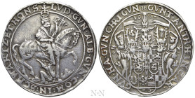 GERMANY. Schwarzburg-Sondershausen and Schwarzburg-Rudolstadt. Thaler (1607). Erfurt