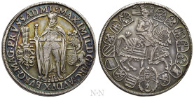 GERMANY. Teutonic Order. Maximilian I (1590-1618). 1/4 Thaler (c. 1615)