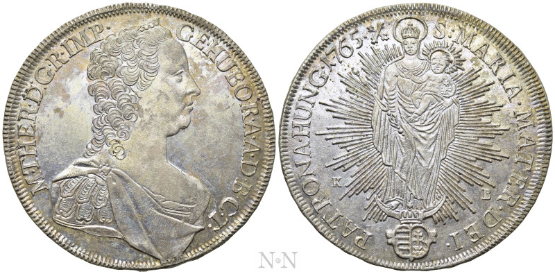 HOLY ROMAN EMPIRE. Maria Theresia (1740-1780). Madonnentaler (1765-KB). Kremnitz...