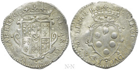 ITALY. Modena. Cesare d´Este and Virginia de Medici (1598-1615). 6 Bolognini
