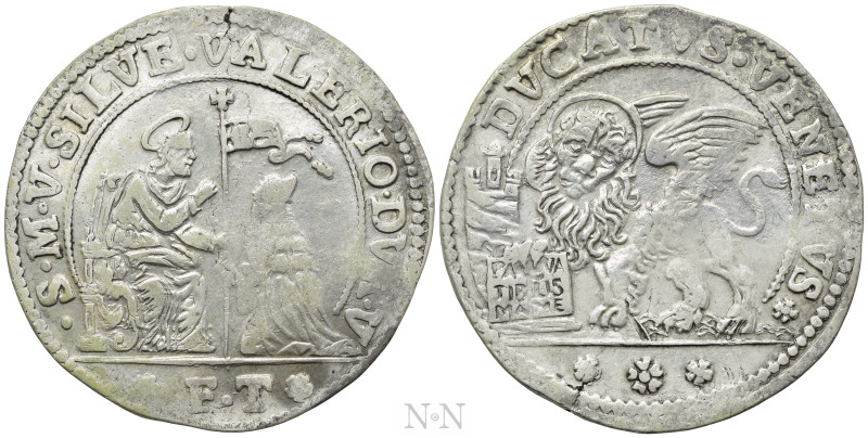 ITALY. Venice. Silvestro Valier (1694-1700). Ducato. 

Obv: S M V SILVE VALERI...
