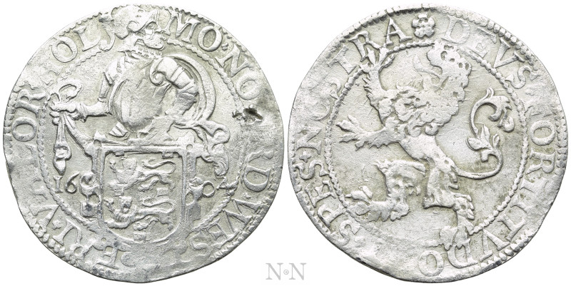 NETHERLANDS. Westfriesland. Lion Dollar or Leeuwendaalder (1604). 

Obv: MO NO...