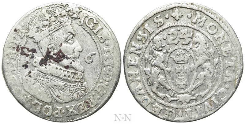POLAND. Sigismund III Vasa (1587-1632). Ort (1624). Gdansk (Danzig). 

Obv: SI...