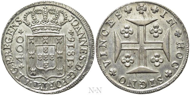 PORTUGAL. João VI (1799-1826). 400 Reis (1816). Lisbon. 

Obv: JOANNES D G POR...