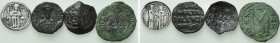 4 Byzantine Coins