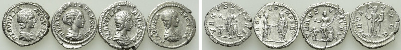 4 Denarii of Plautilla. 

Obv: .
Rev: .

. 

Condition: See picture.

W...