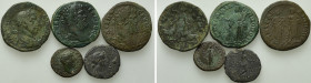 5 Roman Roman Coins