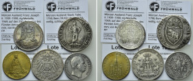 5 Coins and Medals of Germany. Switzerland and Austria
