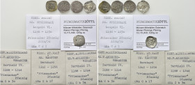 5 Medieval Coins of Austria / Friesacher and Wiener Pfennige