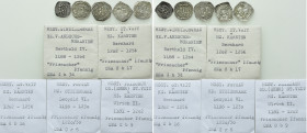 5 Medieval Coins of Austria / Friesacher Pfennige