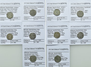 5 Coins of Austria / Salzburg / Max Ganolph Graf Kuenburg and Guidobald Graf Thun Hohenstein