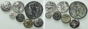 7 Greek and Roman Coins