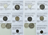 7 Coins of Germany / Altdeutschland / Lübeck, Hamburg, Schwarzburg etc