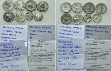 8 Celtic and Roman Coins