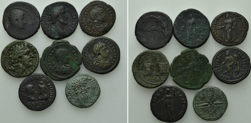 8 Roman Provincial Coins. 

Obv: .
Rev: .

. 

Condition: See picture.
...