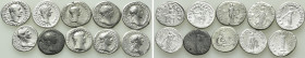 10 Denarii of Trajan; Including Limes Denarii