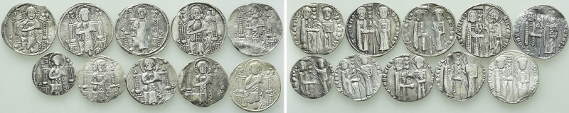 10 Medieval Grossi of Venice. 

Obv: .
Rev: .

. 

Condition: See picture...