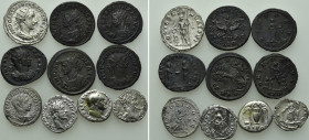 10 Antoniniani and Denarii